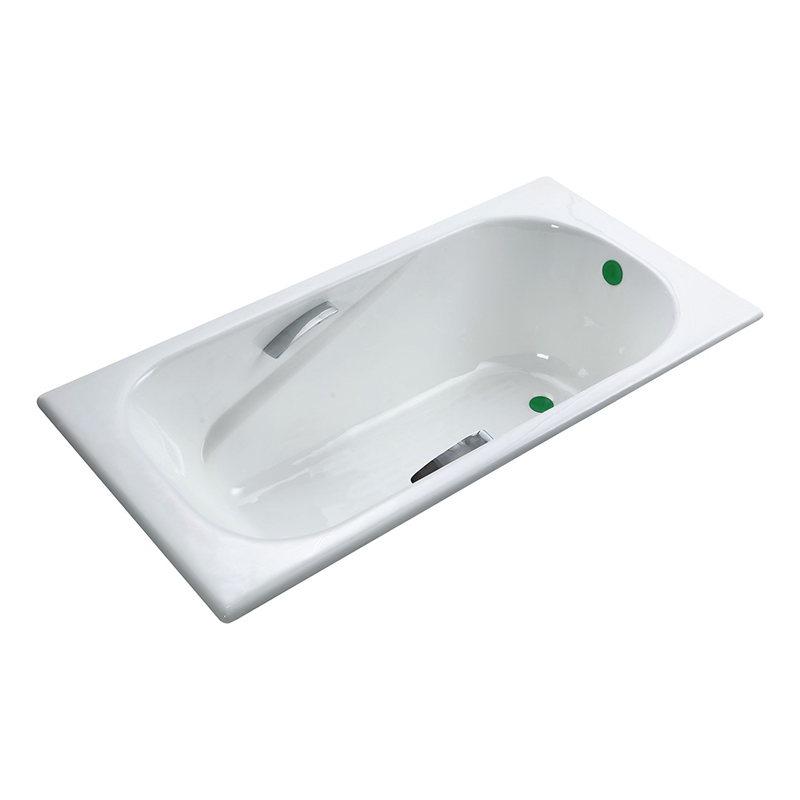 Hot Sale Drop in Cast Iron Enamel Bathtub